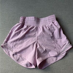 lululemon athletica Light Purple Athletic Shorts